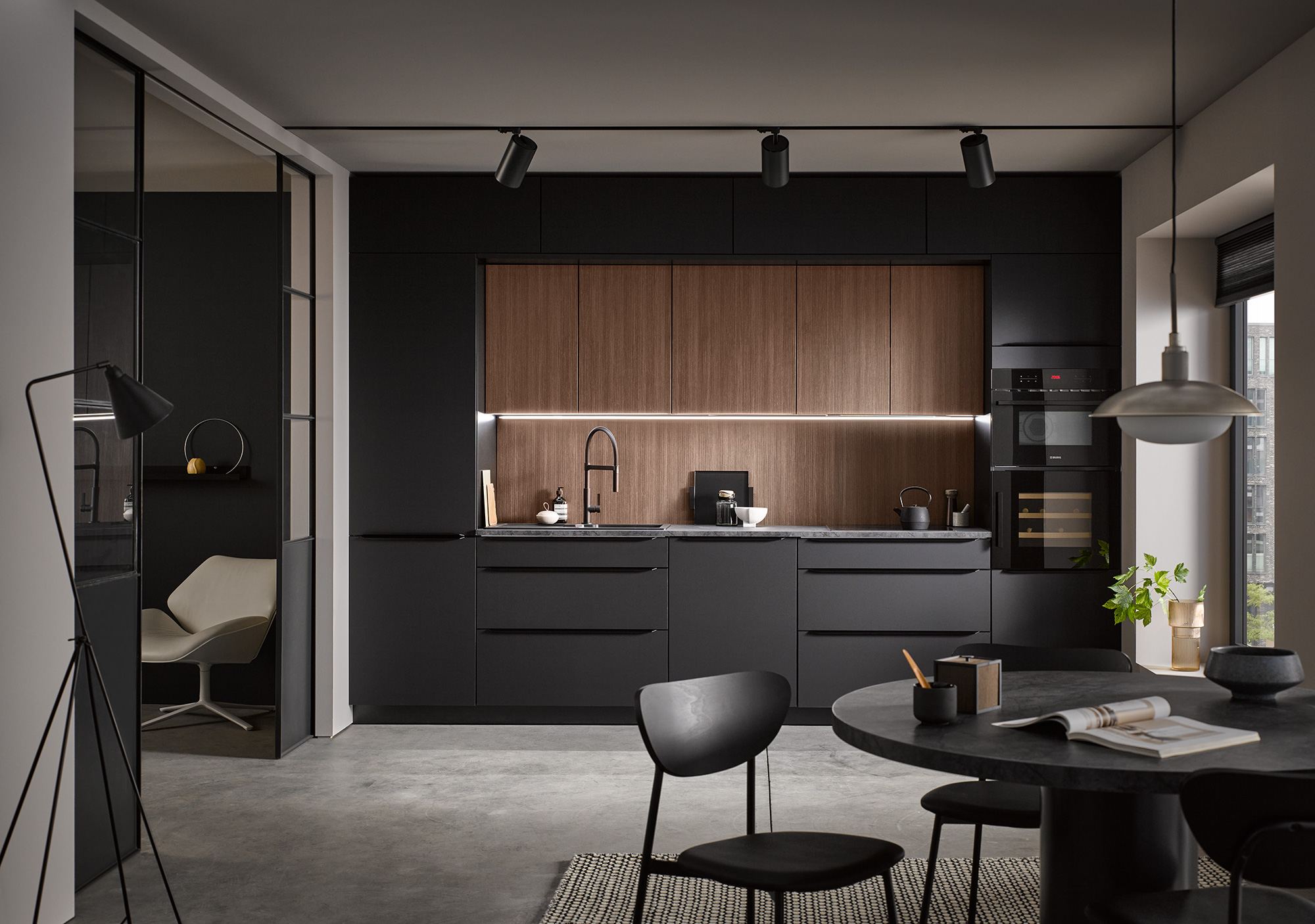 Sample kitchen from Burger Küchenmöbel